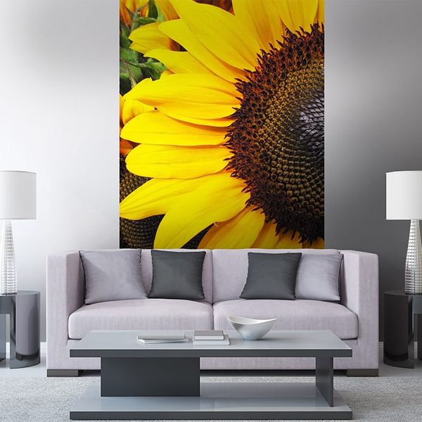 MS-2-0130 Vliesová obrazová fototapeta Sunflowers, veľkosť 150 x 250 cm