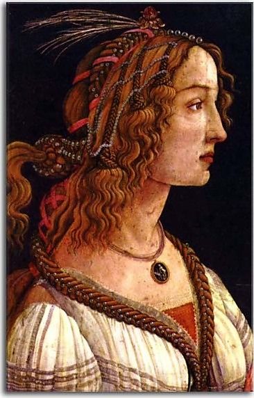 Sandro Botticelli obrazy - Portrait of a young woman zs17302