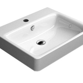GSI - SAND keramické umývadlo 60x50 cm, biela ExtraGlaze 9031111