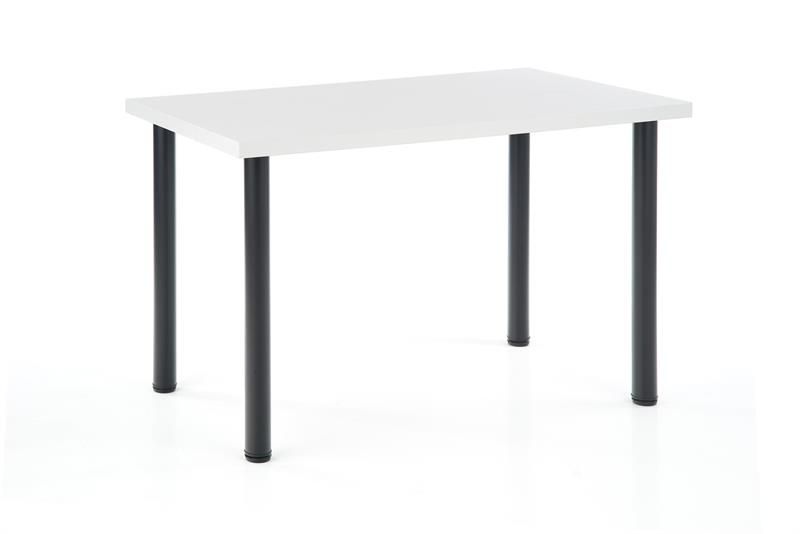 Halmar MODEX 2 120 stôl farba doska - biela, nohy - čierne