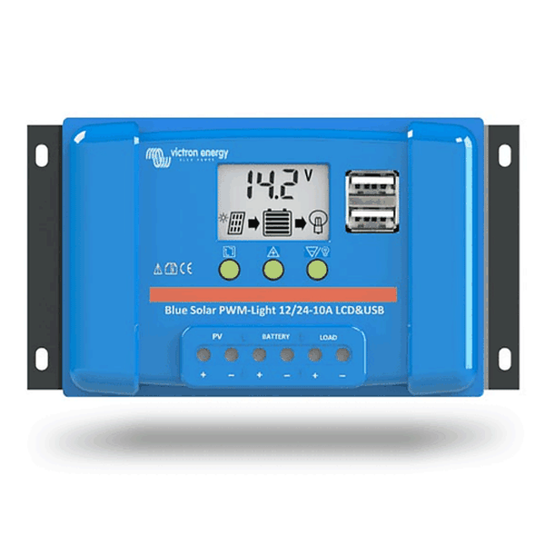 Victron Energy Regulátor nabíjania PWM Victron Energy LCD a USB 12/24V 10A