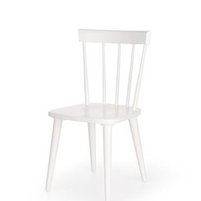 Halmar Jedálenská stolička BARKLEY, biela