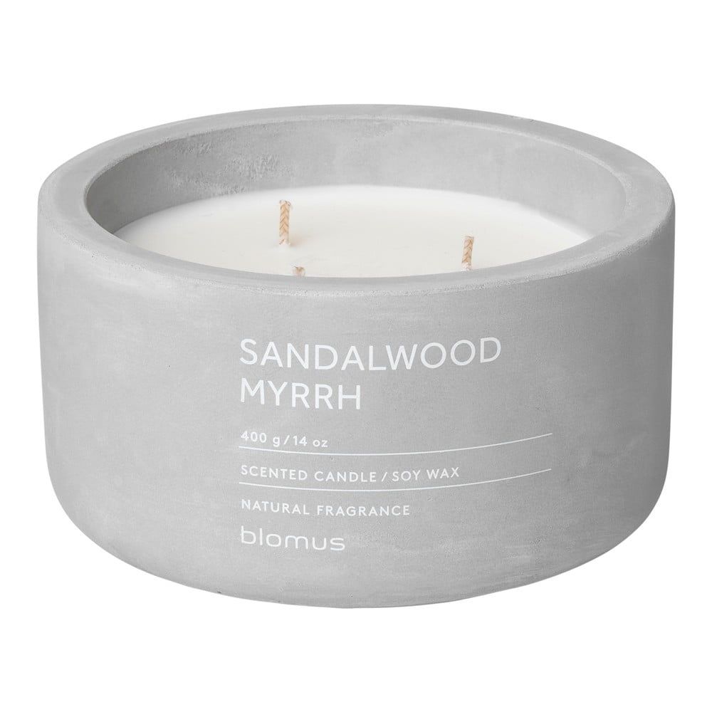 Vonná sójová sviečka doba horenia 25 h Fraga: Sandalwood and Myrh – Blomus