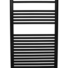 Novaservis 600/1600/RS,5 rebríkový radiátor 600 x 1600 čierny rovný