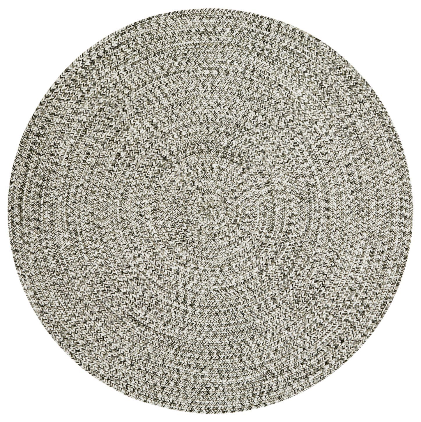 NORTHRUGS - Hanse Home koberce Kusový koberec Braided 105552 Melange kruh – na von aj na doma - 150x150 (priemer) kruh cm