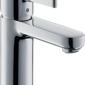 Hansgrohe Metris - Páková umývadlová batéria 100 LowFlow 3,5 l/min s odtokovou súpravou s tiahlom, chróm 31063000