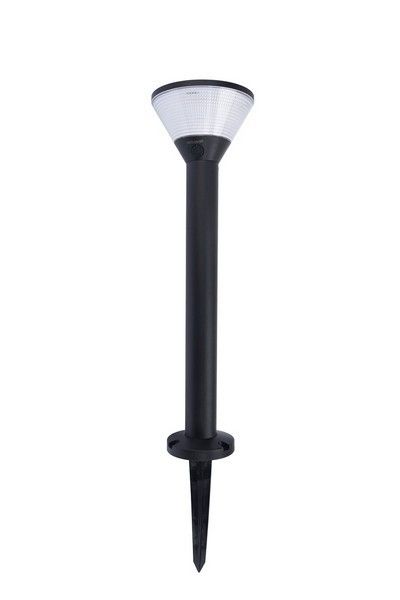 Lutec 6935802012 LED záhradný stĺpik Karlo 1x6,8W | 500lm | 2700-6500K | RGB | IP44 - čierna