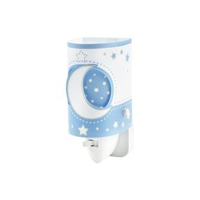 Dalber 63235LT - LED Detská lampička do zásuvky BLUE MOON LED/0,5W