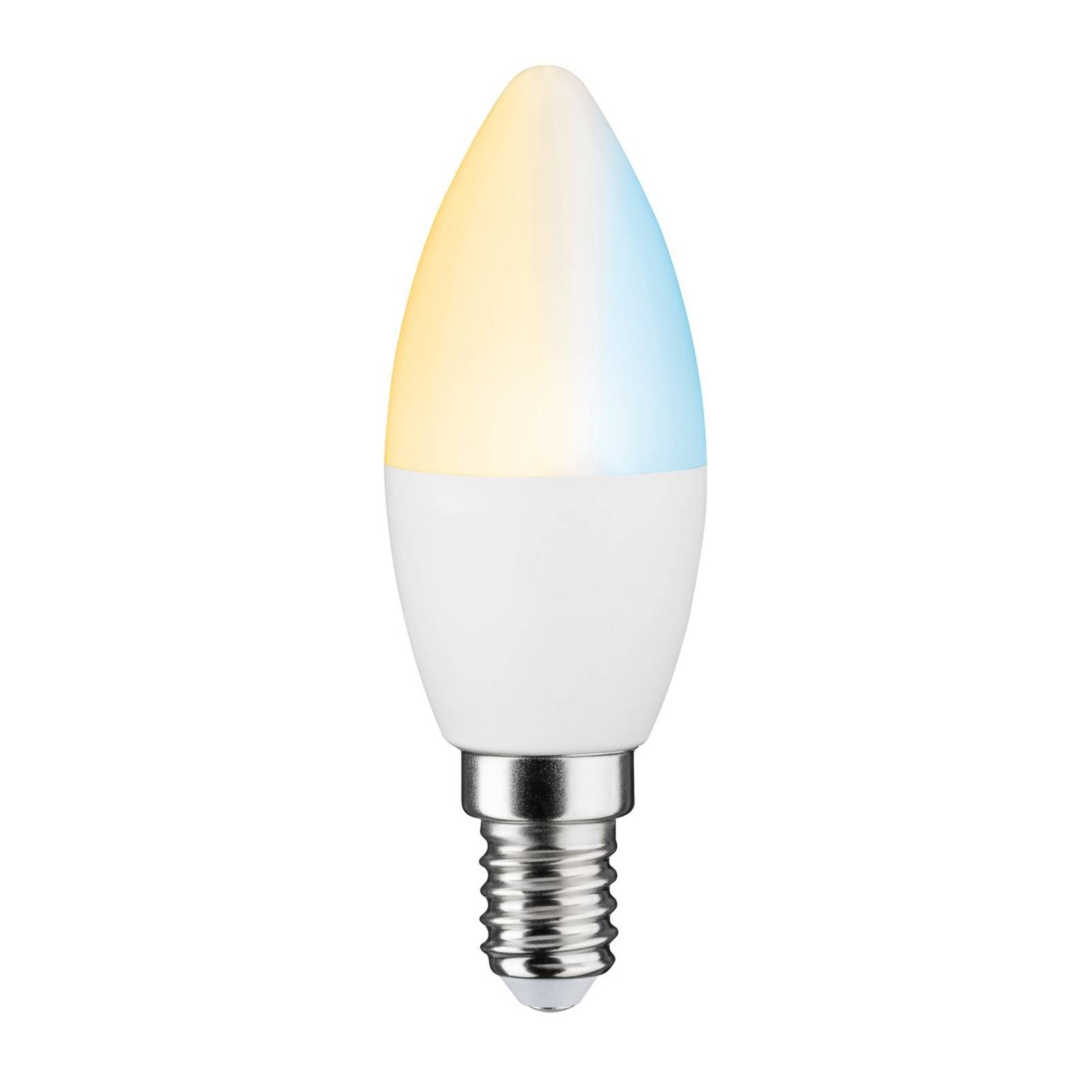 Paulmann LED žiarovka E14 5W ZigBee CCT stmieva, E14, 5W, Energialuokka: G, P: 10.5 cm