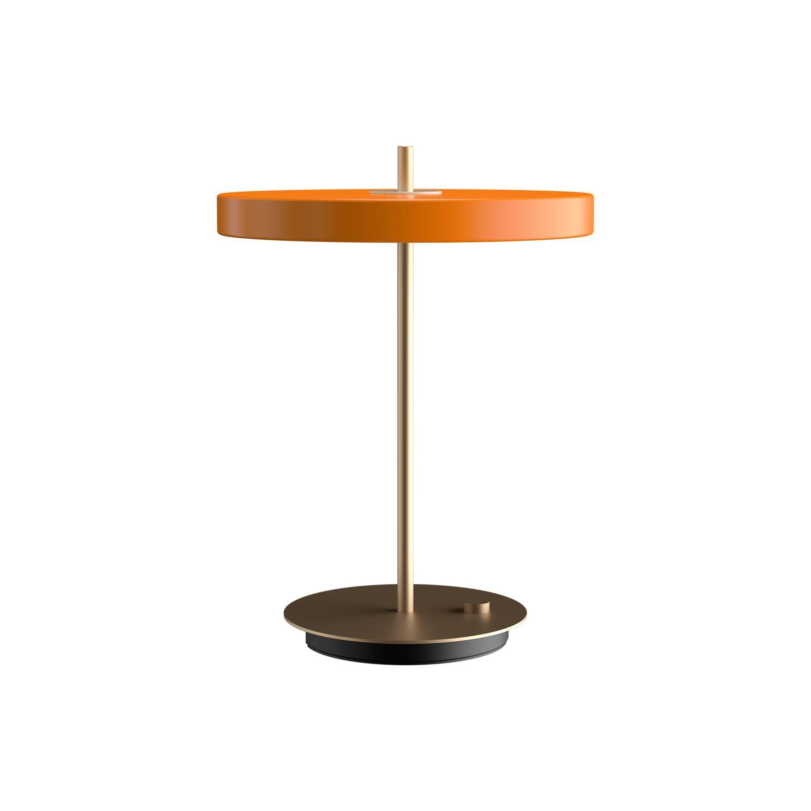 UMAGE stolová LED lampa Asteria Table USB oranžová, Obývacia izba / jedáleň, plast, oceľ, hliník, akryl, 13W, K: 41.5cm