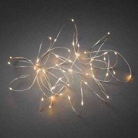 Konstsmide Christmas LED reťaz Kvapky ovládateľná aplikáciou 100-pl., drôt, 2.7W, Energialuokka: G, P: 990 cm