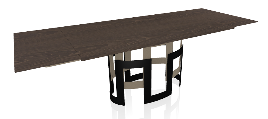 BONTEMPI - Rozkladací stôl Imperial, 190 - 290 cm, šírka 106 cm