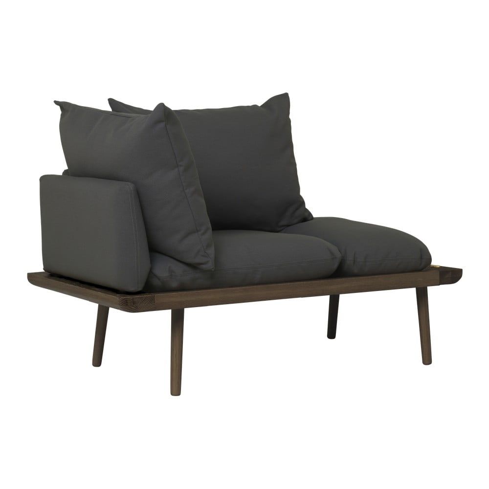 Antracitovosivá pohovka 127 cm Lounge Around – UMAGE