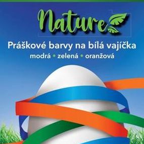 OVO Farby na veľkonočné vajíčka OVO nature MODRÁ, ZELENÁ, ORANŽOVÁ