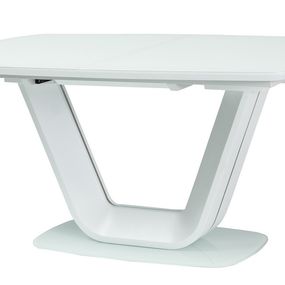 Signal Jedálenský stôl rozkladací 140x90 ARMANI biely