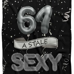 Deka Stále sexy – Čierna (vek: 61, Podšitie baránkom: NE)