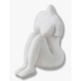 Soška z polyresínu (výška 14 cm) Sitting Woman – Mette Ditmer Denmark