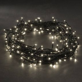 Konstsmide Christmas Svetelná LED reťaz micro teplá biela 180-pl. 17, 5m, plast, 0.06W, Energialuokka: G, P: 1753 cm