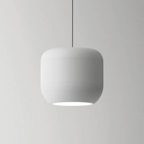 Axo Light Axolight Urban závesná LED lampa 16 cm biela, Obývacia izba / jedáleň, hliník, 15W, K: 16cm