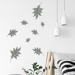 Nálepka na stenu - Padajúce listy