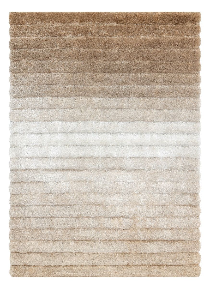 Dywany Łuszczów AKCIA: 160x220 cm Kusový koberec Flim 007-B2 Stripes beige - 160x220 cm