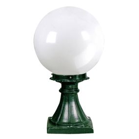 K.S. Verlichting Soklové svietidlo R224, zelené, hliník, polykarbonát, E27, 60W, K: 55cm