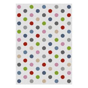 Koberec Universal Norge White Dots, 160 × 230 cm