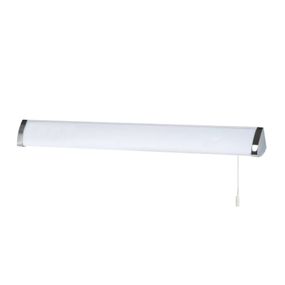 Searchlight Kúpeľňové svetlo Tilda so šnúrovým vypínačom, Kúpeľňa, polykarbonát, kov, G5, 14W, Energialuokka: G, L: 62 cm, K: 7cm