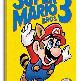Super Mario Bros. 3 (NES Cover) - Obraz na płótnie WDC96248