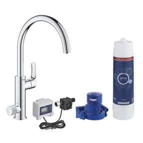 Grohe Blue Pure - Drezová batéria EuroSmart s filtráciou UltraSafe, chróm 30384000