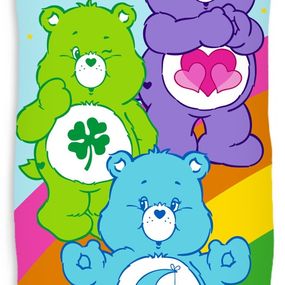 Bavlnený uterák s medvedíkmi Care Bears Šírka: 30 cm | Dĺžka: 50 cm