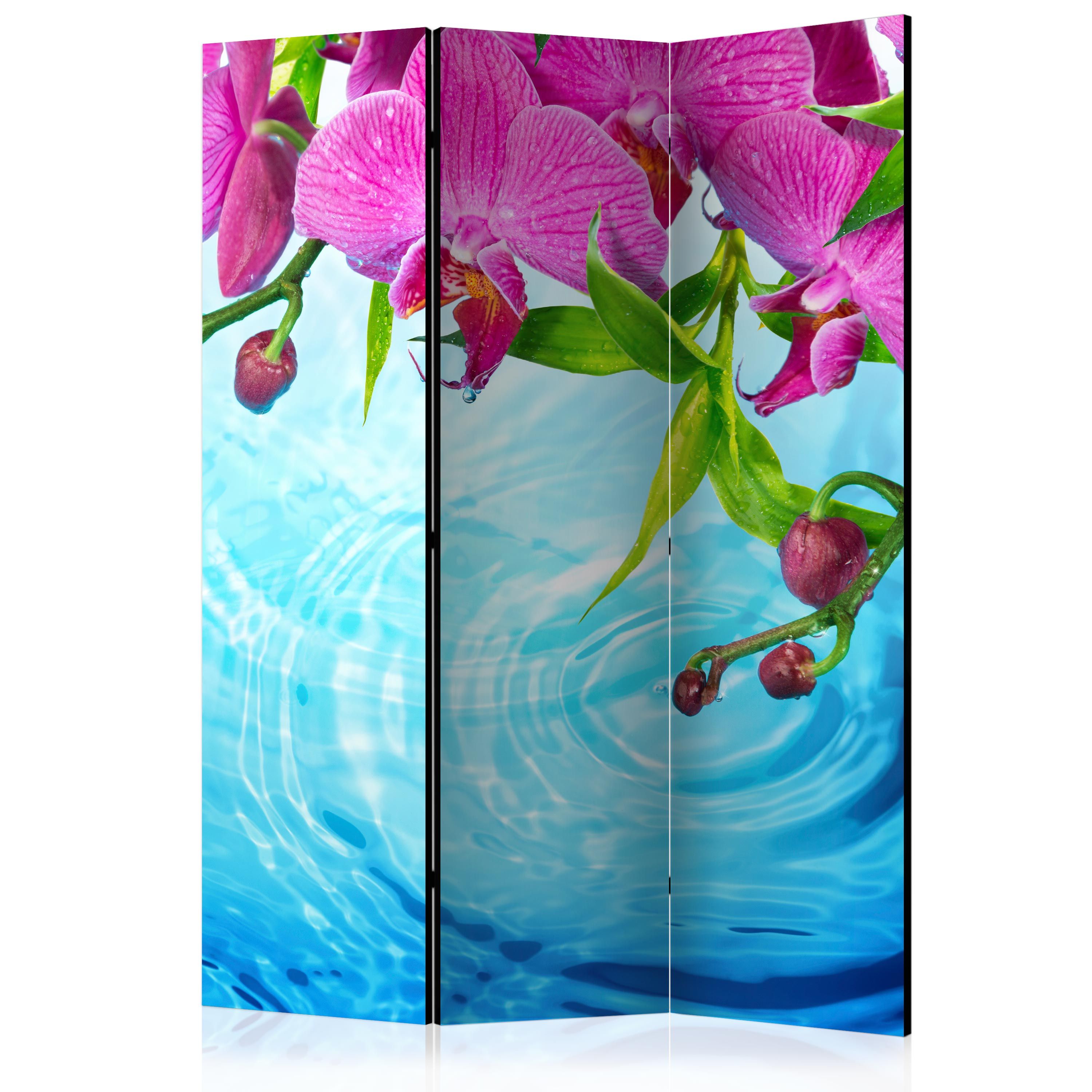 Artgeist Paraván - Orchids over Water [Room Dividers]