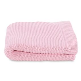 CHICCO Deka pletená Tricot Blanket Miss Pink 90x70 cm