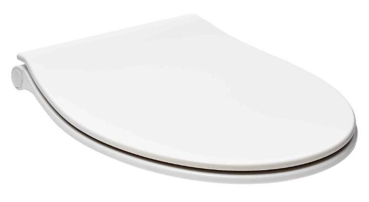 WC doska Glacera duroplast EASYSLIM33, biela