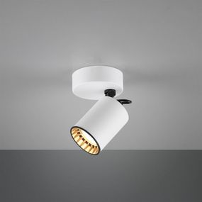 Trio Lighting Nástenná lampa Pago, 1 zdroj, biela, Obývacia izba / jedáleň, kov, plast, GU10, 35W, L: 9 cm, K: 15cm