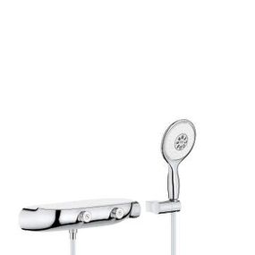 Grohe Rainshower SmartControl - Sprchový set Mono s termostatom pod omietku, 360 mm, mesačná biela 26446LS0