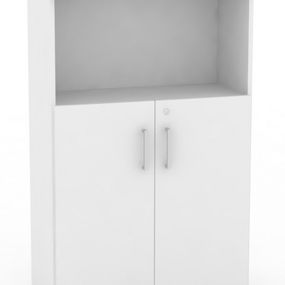 Široká kombinovaná skrinka rea office s30 + d2 (2ks) - biela - výber