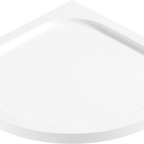 DEANTE - Cubic biela - Akrylátová sprchová vanička, polguľatá, 90x90 cm KTK_051B