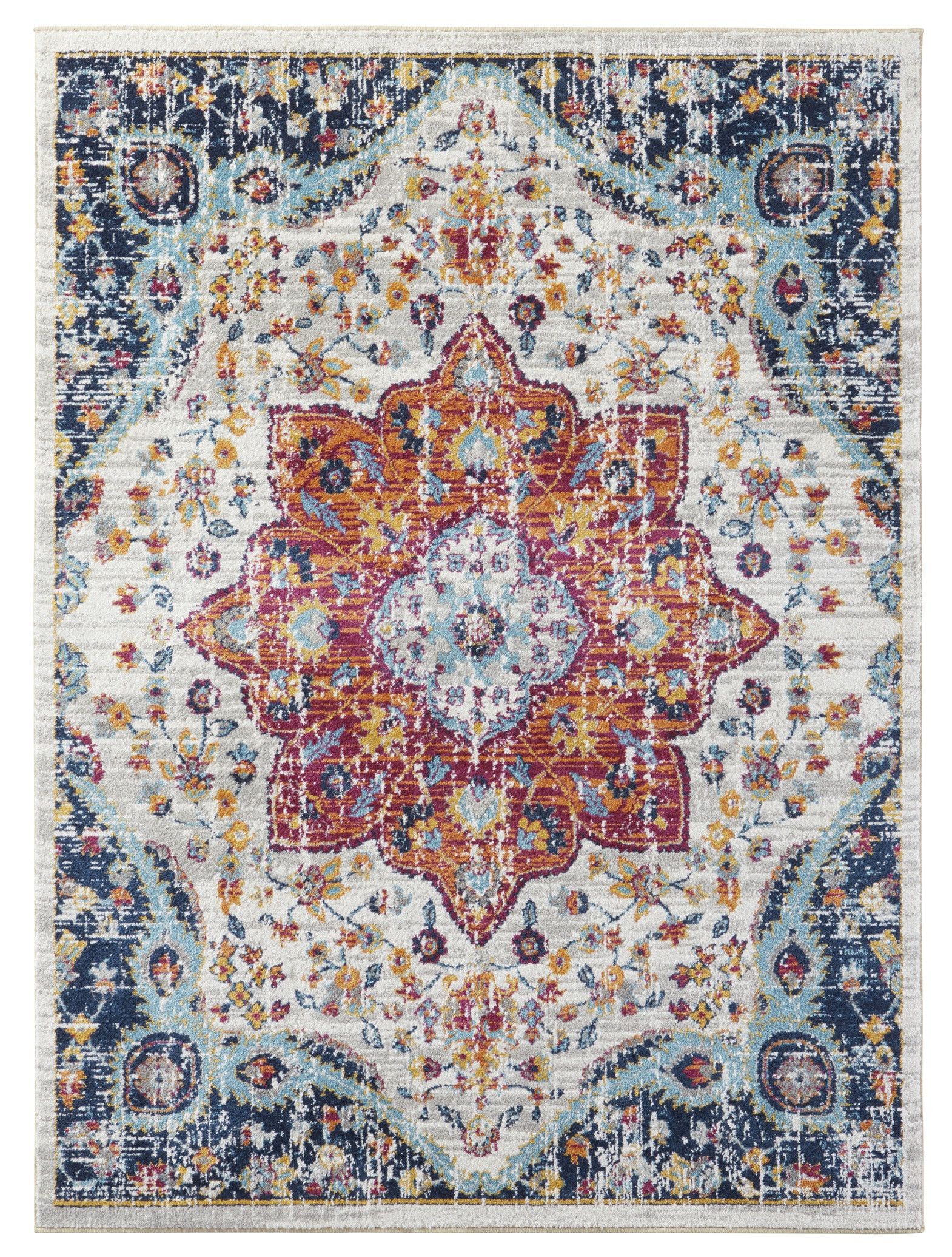 Nouristan - Hanse Home koberce Kusový koberec Lugar 104093 Multicolor - 80x150 cm