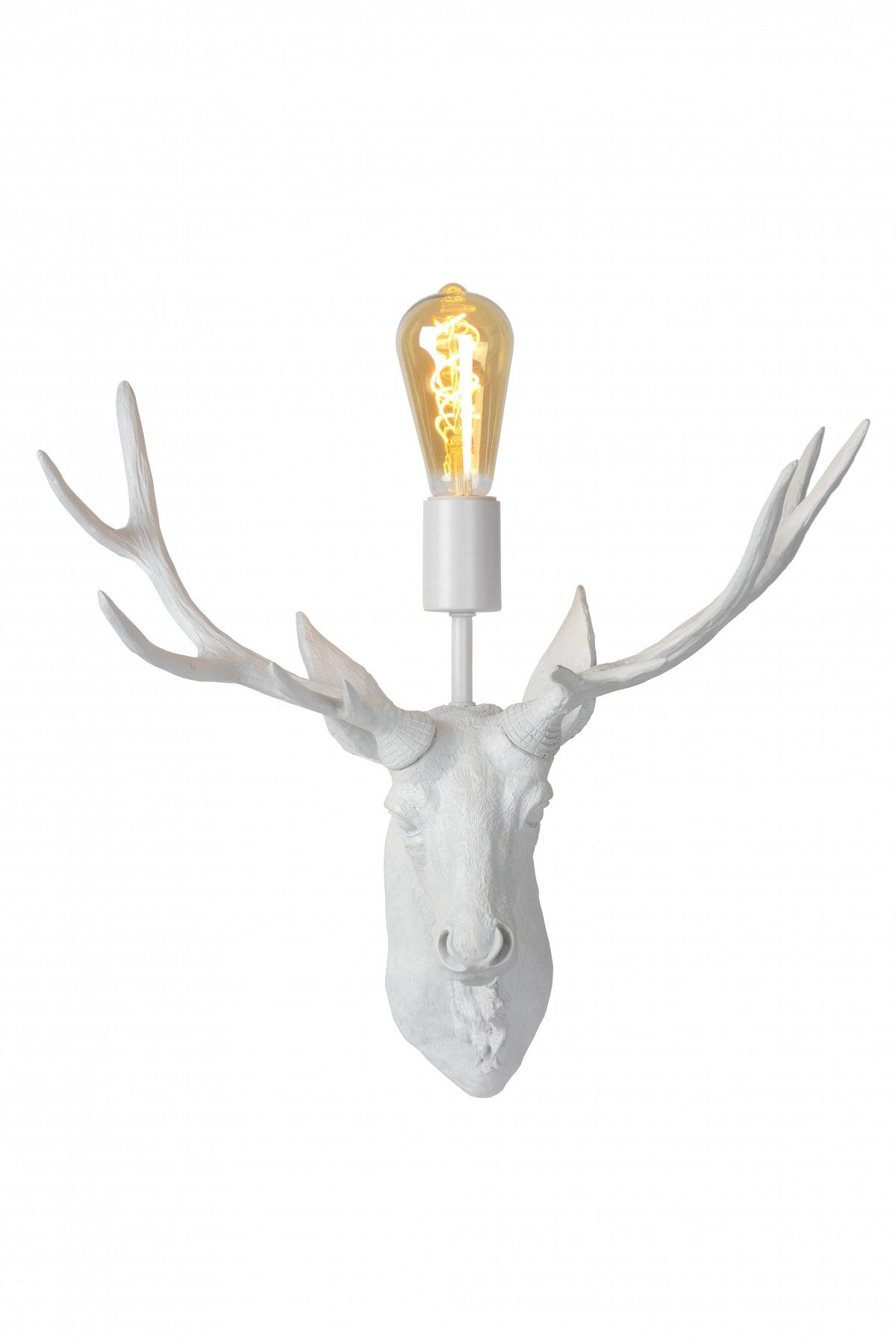 Lucide 47210/01/31 nástenná lampa Extravaganza Caribou 1x40W | E27 - biela, stmievateľná