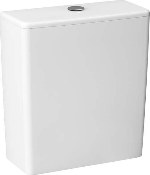 JIKA Cubito Pure - WC nádrž, bočné napúšťanie vody, Dual Flush 4,5 / 3l, vrátane nádržky proti oroseniu, perla H8284221002801