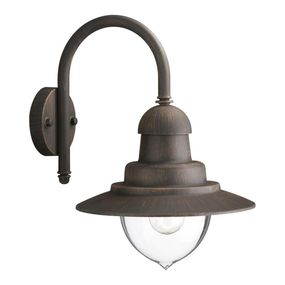 Philips 01652/06/PN - Vonkajšie nástenné svietidlo RAINDROP 1xE27/53W/230V IP44