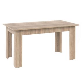 Jedálenský stôl General New 140x80 cm - dub sonoma