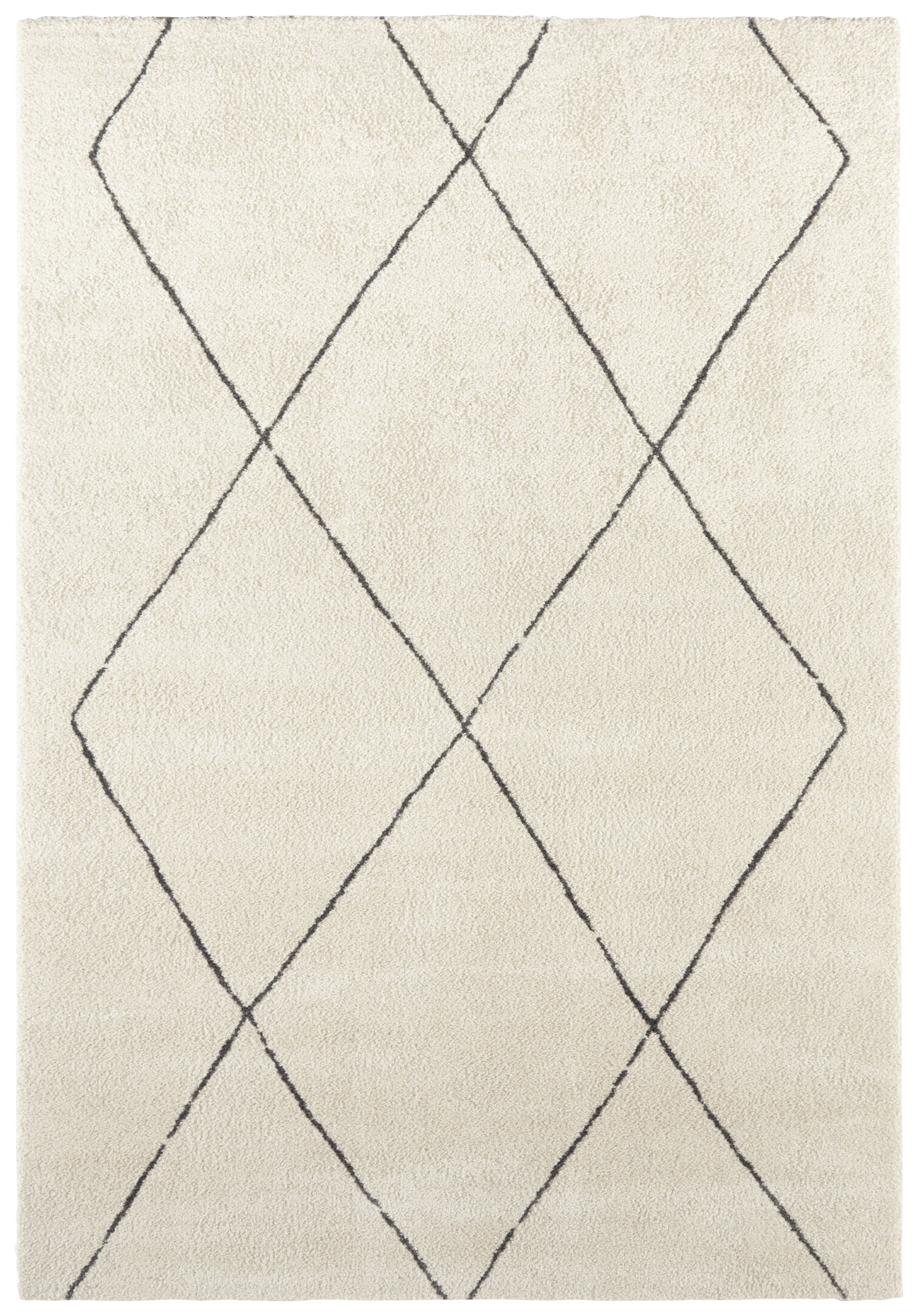 ELLE Decoration koberce Kusový koberec Glow 103661 Cream / Grey z kolekcie Elle - 160x230 cm