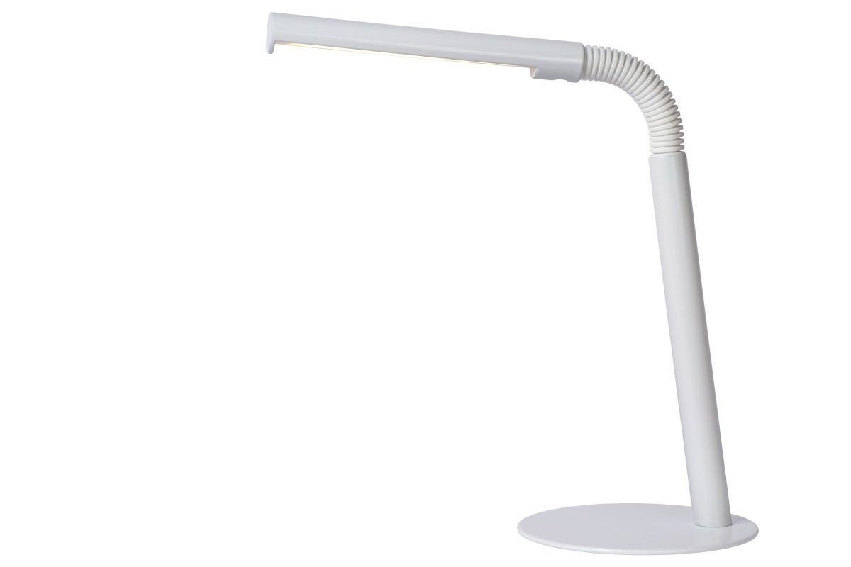 Lucide 36612/03/31 LED stolná lampička Gilly 1x3W | 240l | 2700K - biela, vypínač na kábli