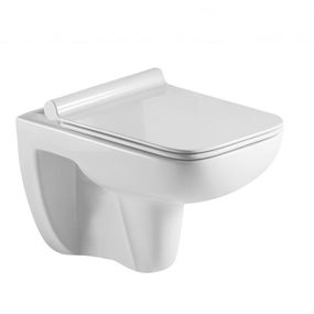 HOPA - Závesné WC ADDATO RIMLESS sa SLIM sedadlom Soft-close OLKLT2005E