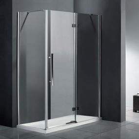 Aquatek - BETTER R43 obdĺžnikový sprchový kút 140 x 80, číre sklo, pravý