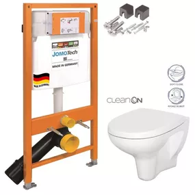 JOMOTech modul pre závesné WC bez sedátka + WC CERSANIT ARTECO CLEANON + SEDADLO 174-91100700-00 AT1