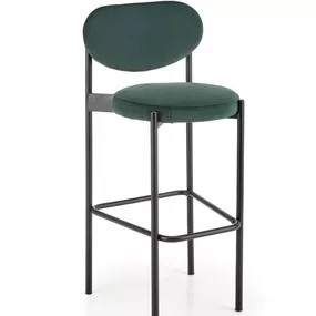 Barová stolička H108 Halmar Tmavo zelená