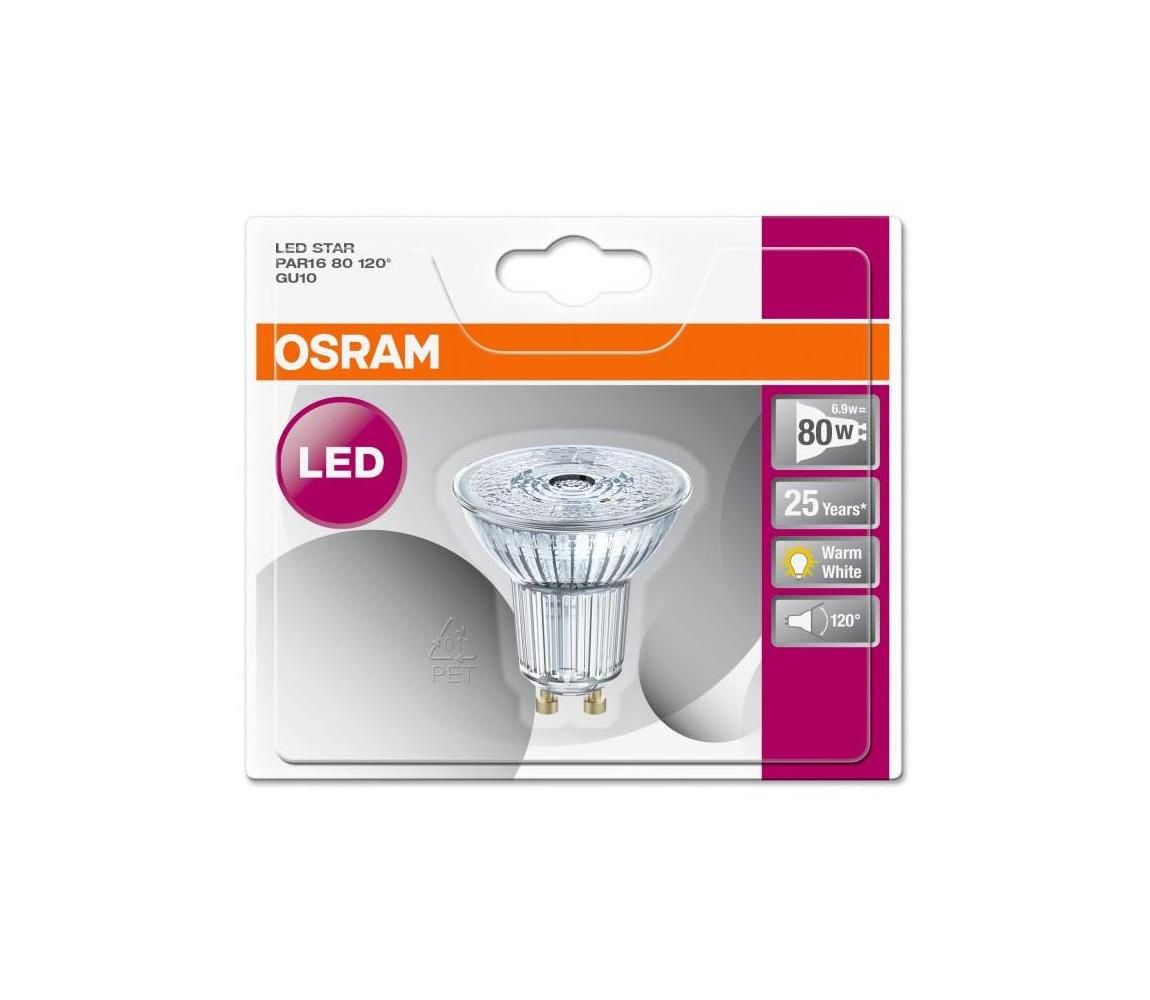 LED Žiarovka STAR GU10/6,9W/230V 2700K - Osram